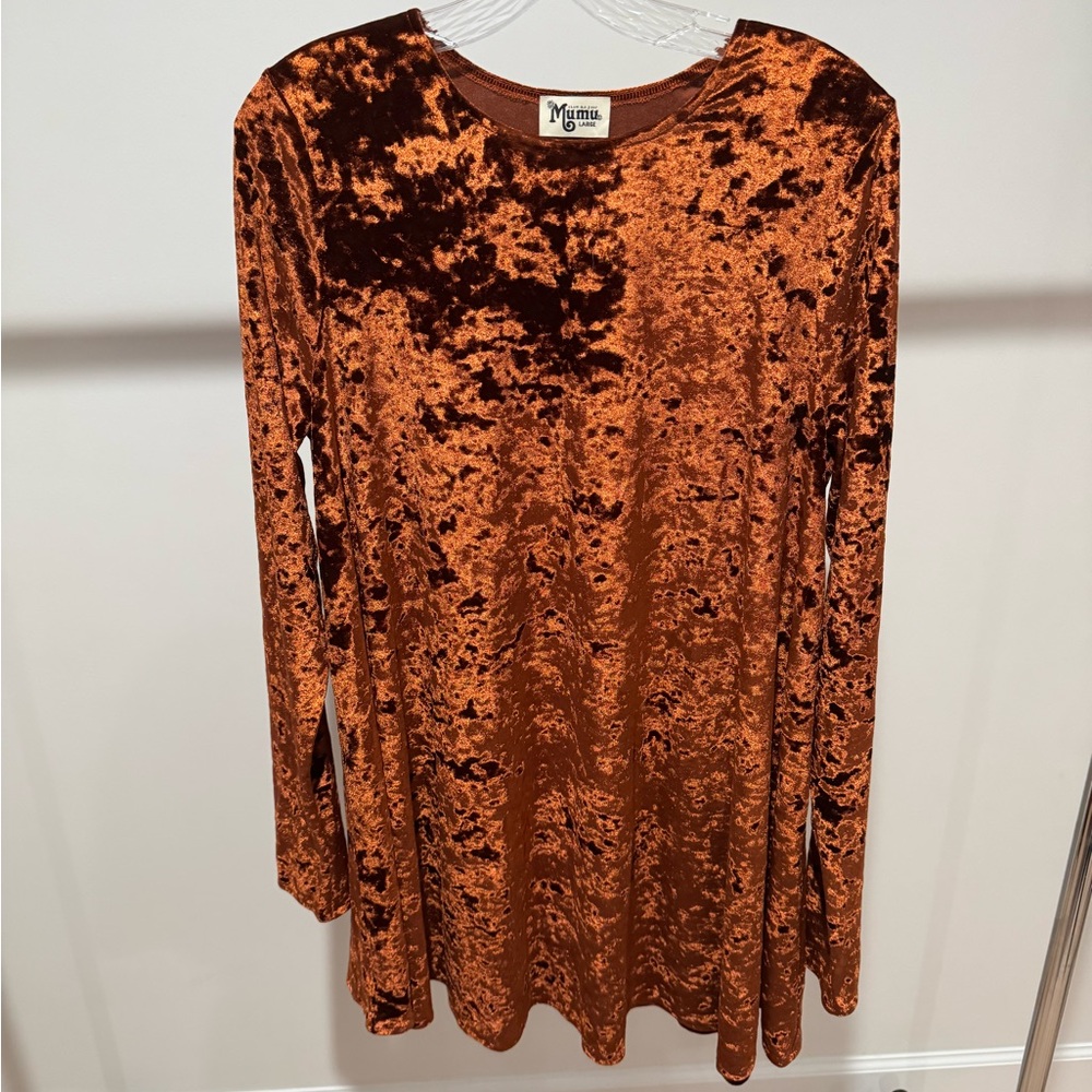 Show Me your mumu Tyler tunic dress in copper crush
